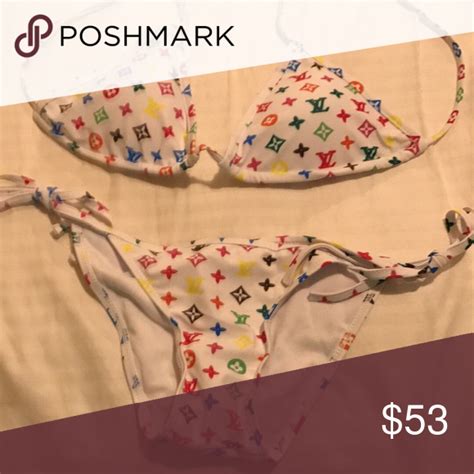 louis vuitton inspired bathing suits